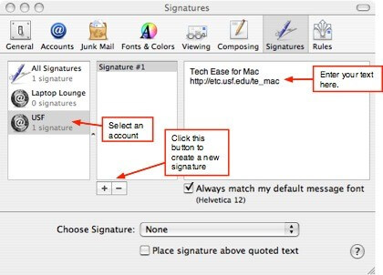 How to add an image email signature in mail for mac